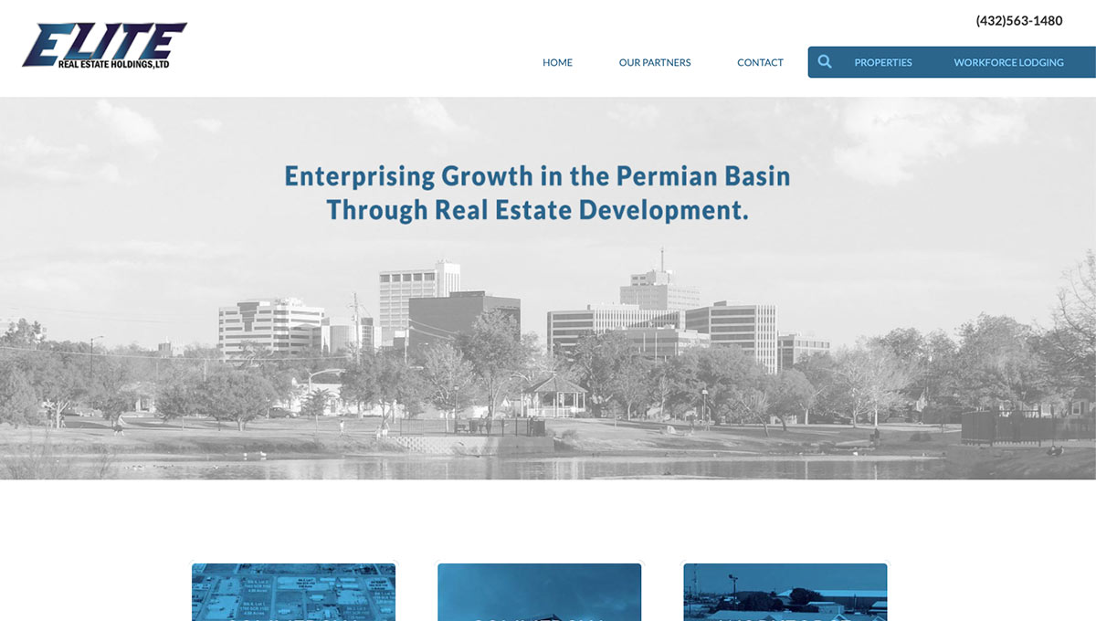 Elite Real Estate Holdings Commercial Real Estate and Workforce Lodging in the Permian Basin